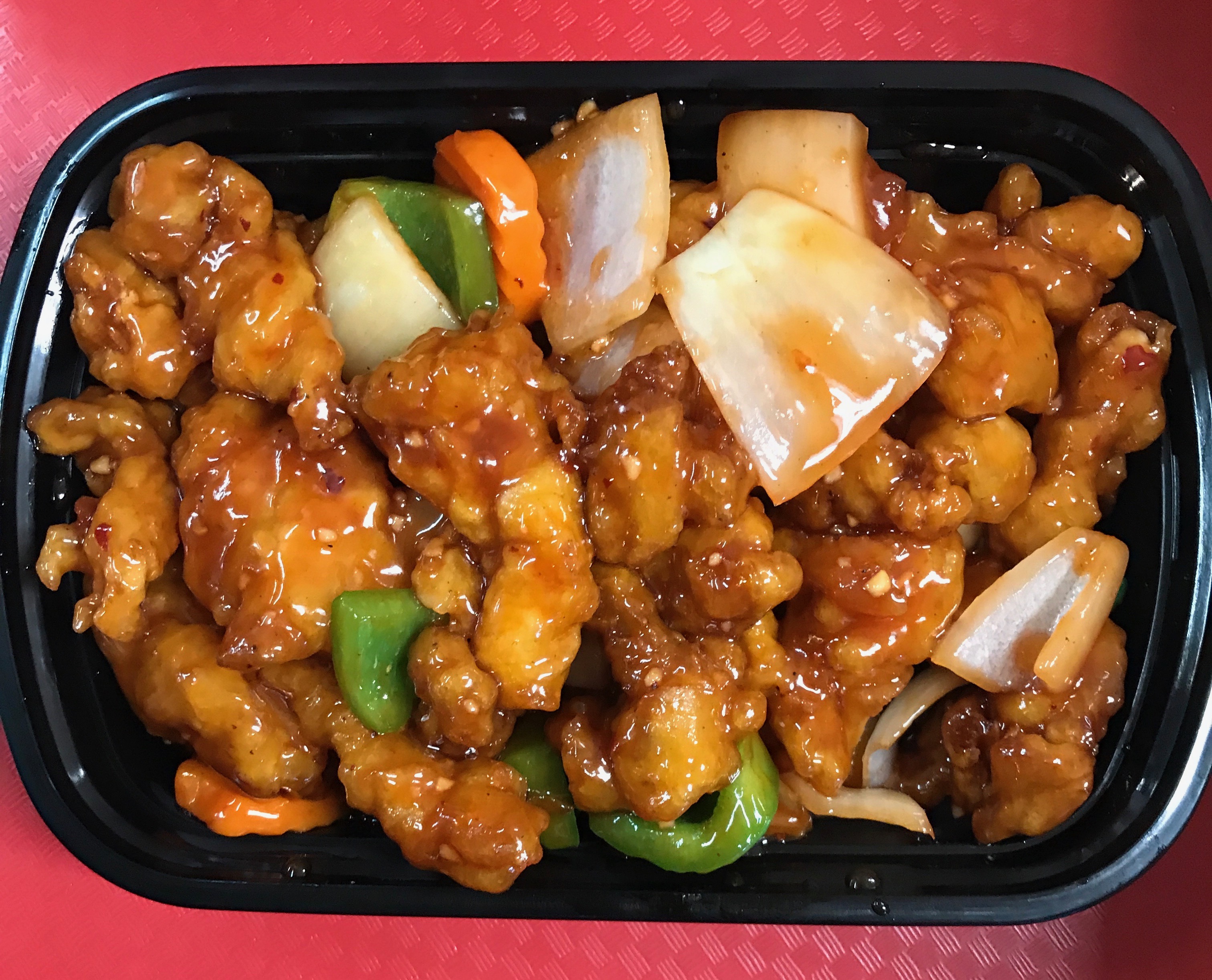 Order (LG) GENERAL TSO CHICKEN food online from Chopsticks House store, Louisville on bringmethat.com