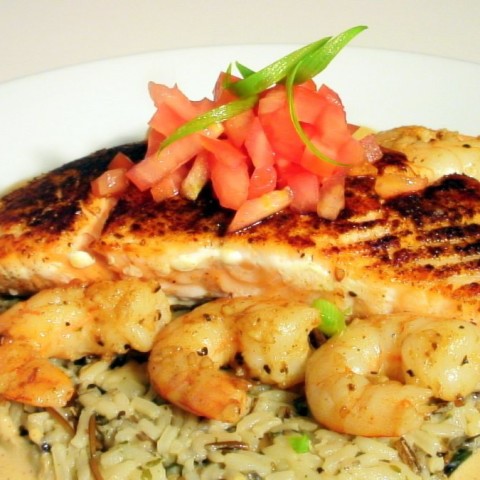 Order Fish & Shrimp over Rice food online from Halal Bites store, Johnson City on bringmethat.com