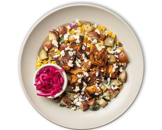 Order Adobo Chicken Bowl with Fire-Roasted Corn food online from Snap Kitchen store, Dallas on bringmethat.com
