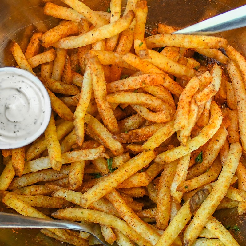 Order BBQ Ranch Fries food online from Hopdoddy store, Round Rock on bringmethat.com