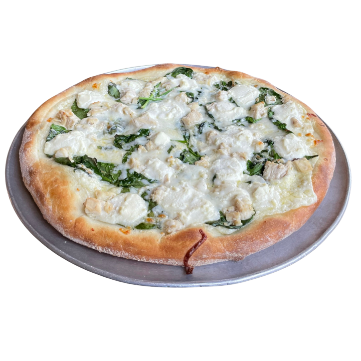 Order White Pizza food online from Raffallo Pizza store, Los Angeles on bringmethat.com