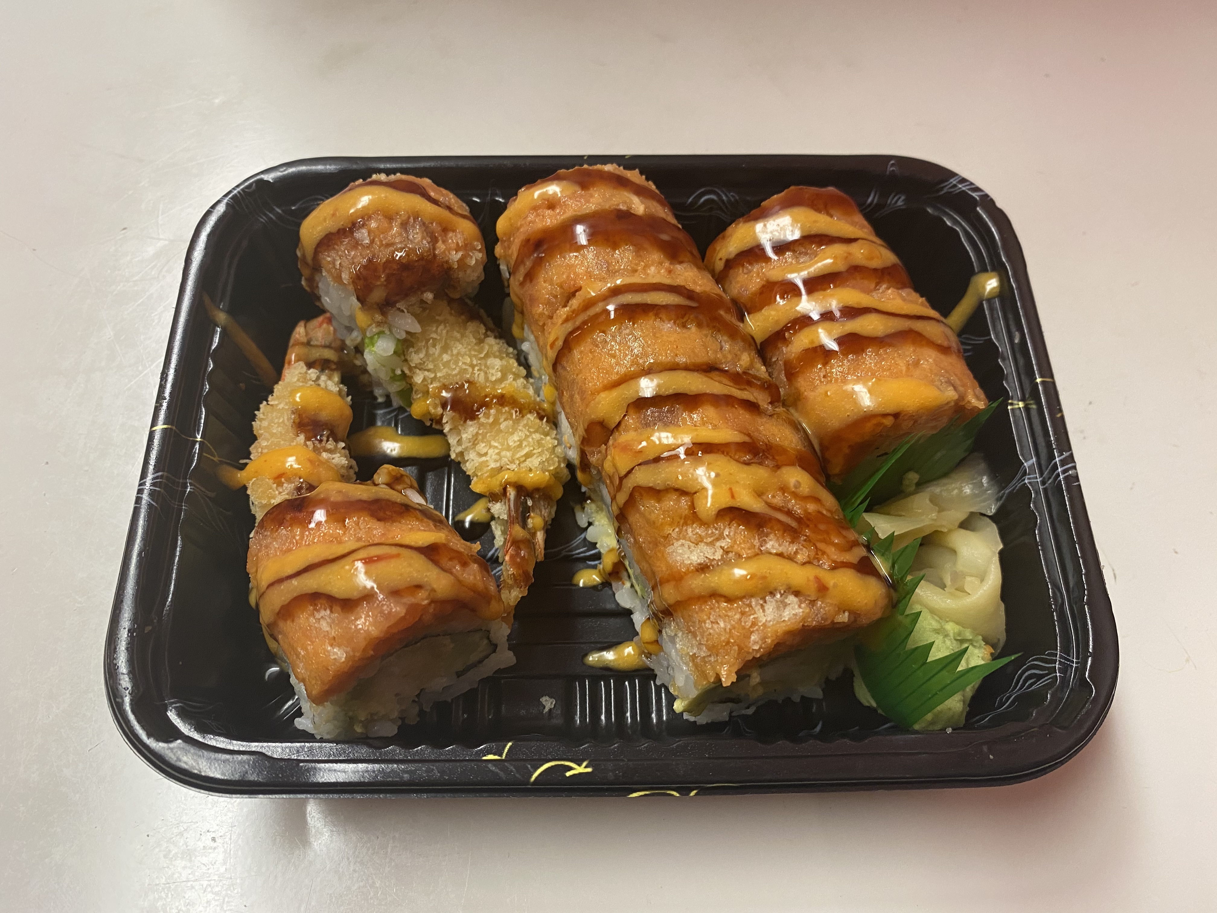 Order 4. Fire Dragon Roll food online from Kumo Asian Fusion store, Brick on bringmethat.com