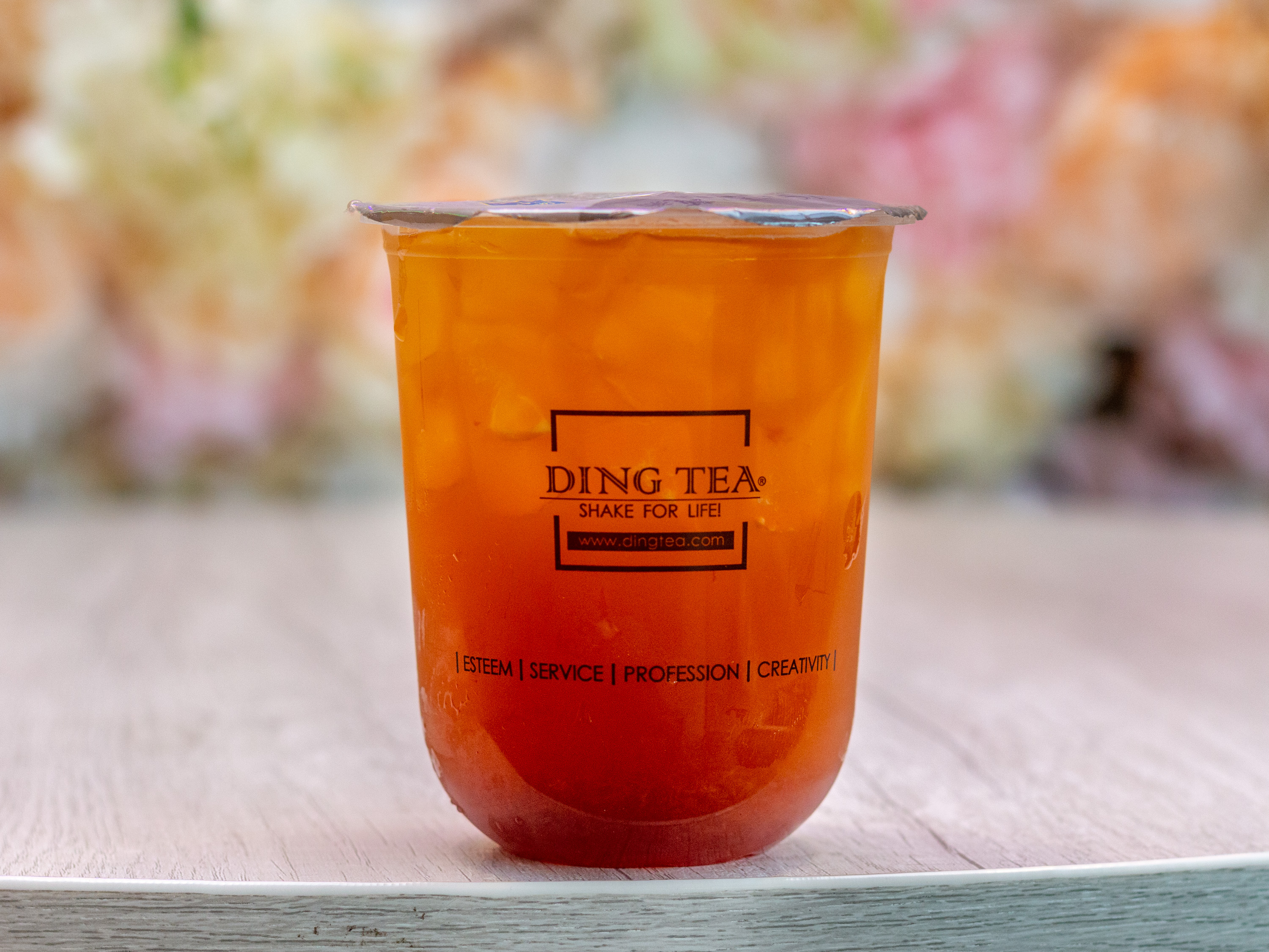 Order Pineapple Tea food online from Ding Tea store, Covina on bringmethat.com