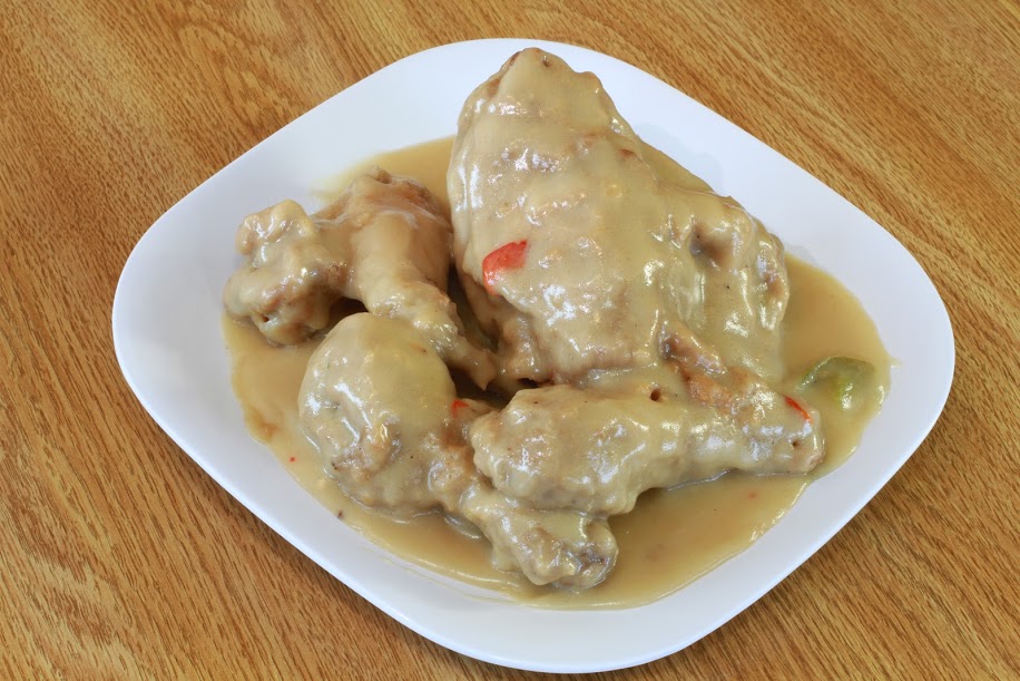 Order Smothered Chicken Breast food online from Priscilla's Ultimate Soulfood store, Hillside on bringmethat.com