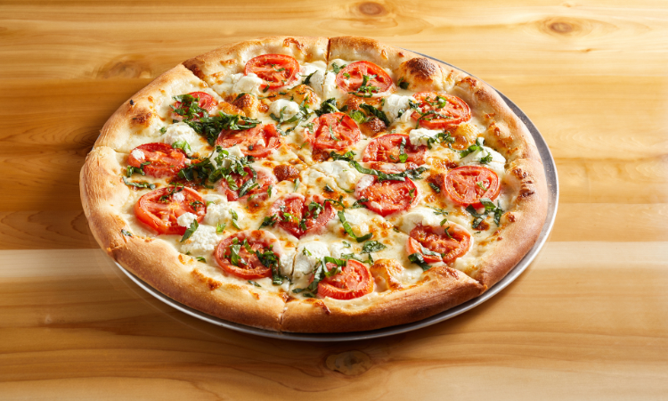 Order 16 Inch - Tomato & Basil food online from Fat Boy Pizza store, Metairie on bringmethat.com