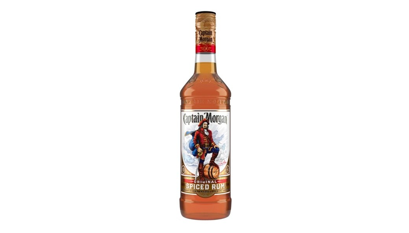 Order Captain Morgan Original Spiced Rum 750mL food online from Golden Rule Liquor store, West Hollywood on bringmethat.com