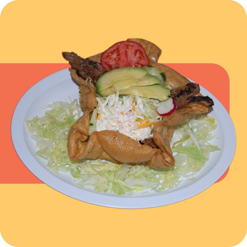 Order Taco Salad food online from El Tikal store, Lynn on bringmethat.com