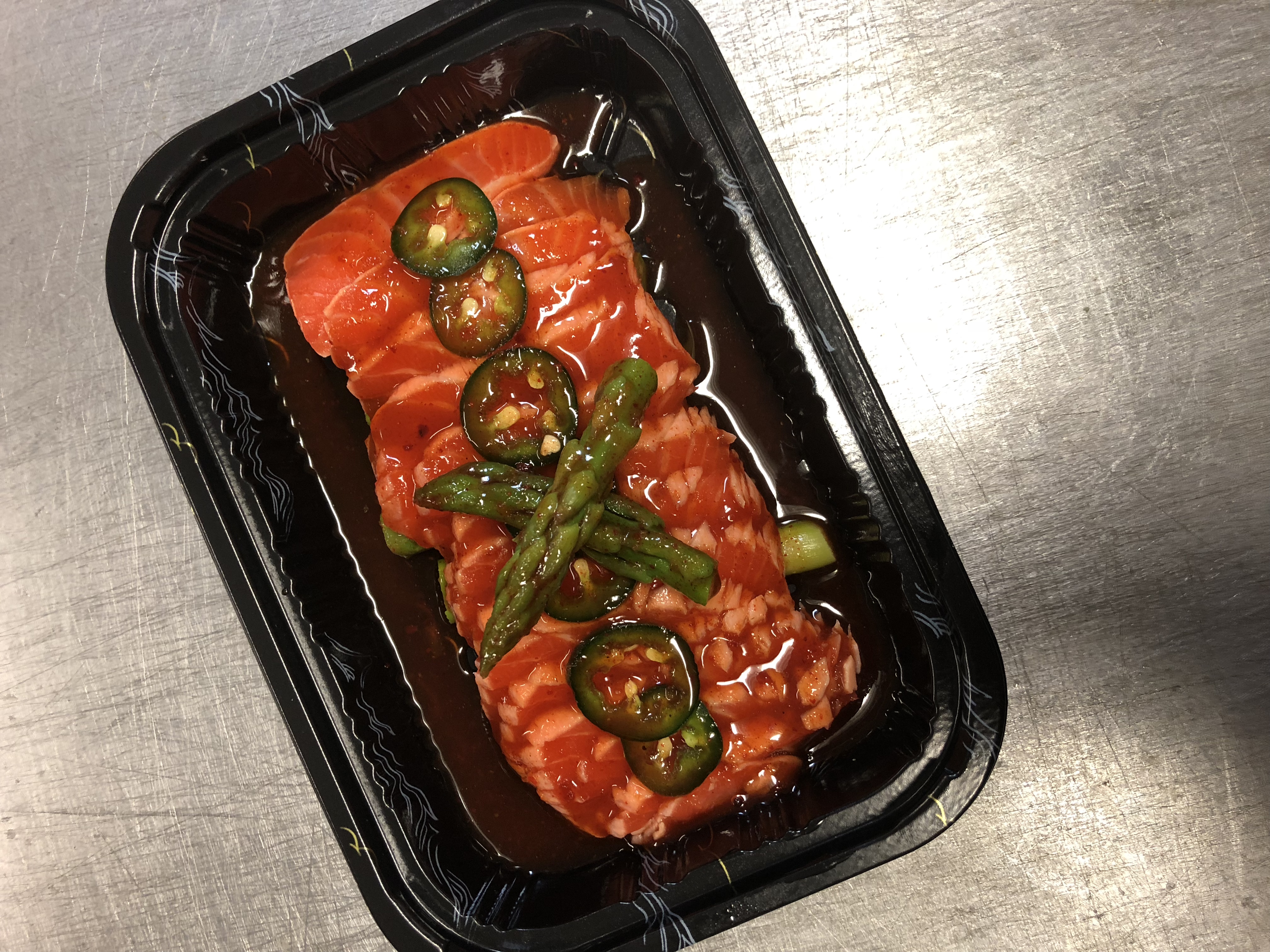 Order Screaming Salmon Appetizer food online from Wasabi Bistro store, Boonton on bringmethat.com