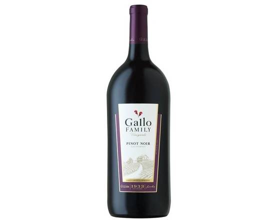Order Gallo Family Pinot Noir, 1.5L bottle (12.5% ABV) food online from Central Liquor Market store, Los Angeles on bringmethat.com