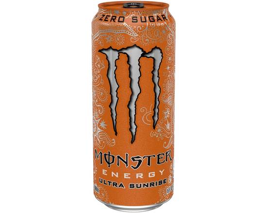 Order Monster Ultra Sunrise 16oz food online from Chevron Extramile store, Los Angeles on bringmethat.com
