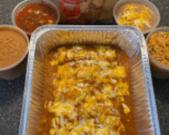 Order ENCHILADA FAMILY MEAL food online from Serrano Mexican Food store, Mesa on bringmethat.com