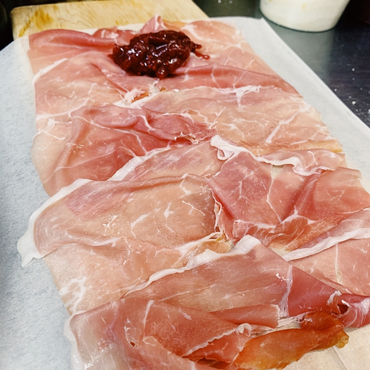 Order 24 Month Aged Prosciutto di Parma food online from Lupa Osteria Romana store, New York on bringmethat.com