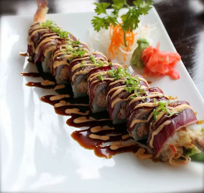 Order Kobe Roll food online from Nori Asian Fusion Cuisine store, Fort Wayne on bringmethat.com