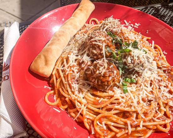 Order Spaghetti and Meatballs food online from Nothing But Noodles store, Huntsville on bringmethat.com
