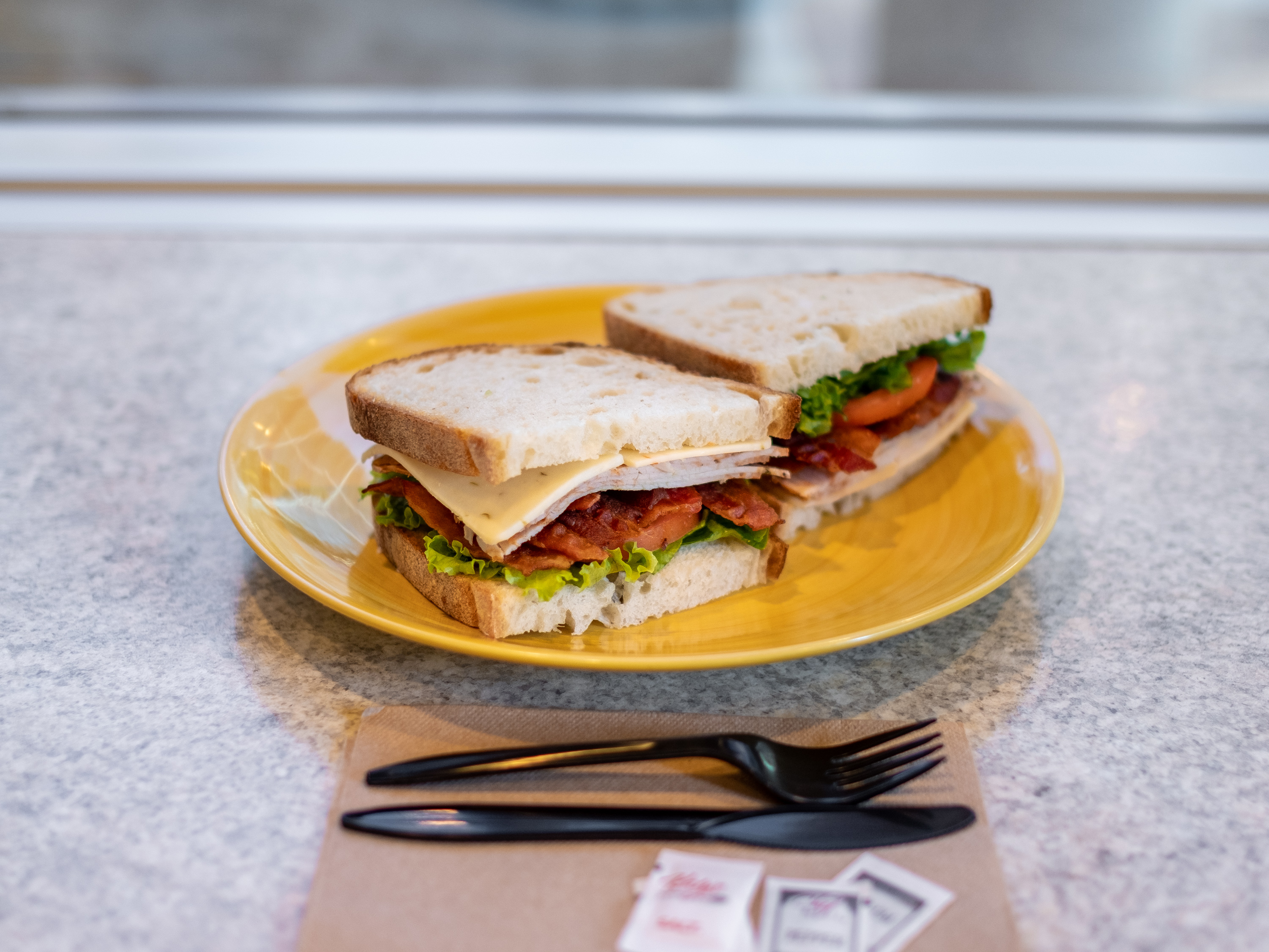 Order Santa Fe Club Sandwich food online from Green Light Cafe And Deli store, San Diego on bringmethat.com