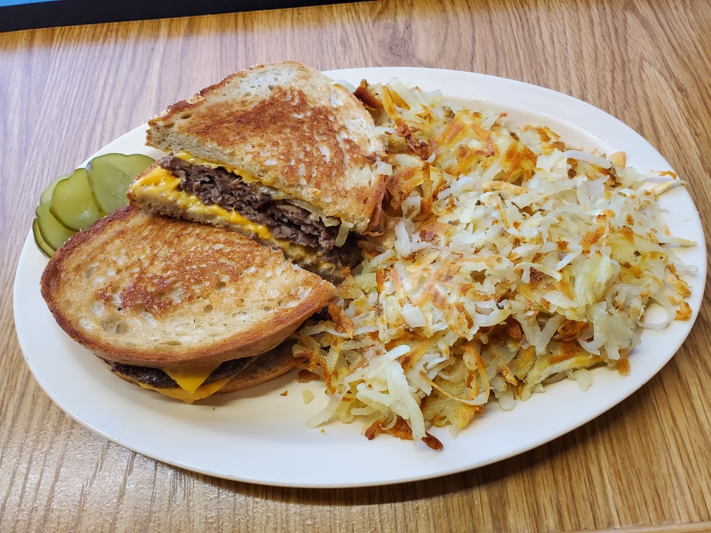 Order Patty Melt Sandwich food online from Diner Grill store, Chicago on bringmethat.com