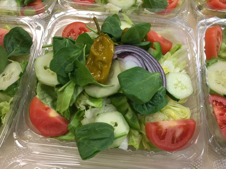 Order Garden Salad food online from Olympus Pizza store, Manchester on bringmethat.com