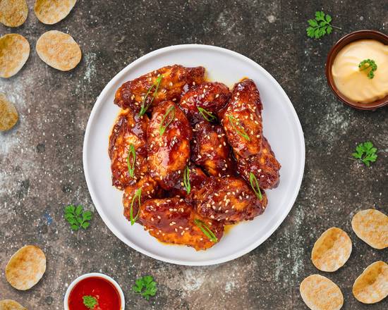 Order Cocky Teriyaki Wings food online from Don't Chicken Out store, Cincinnati on bringmethat.com