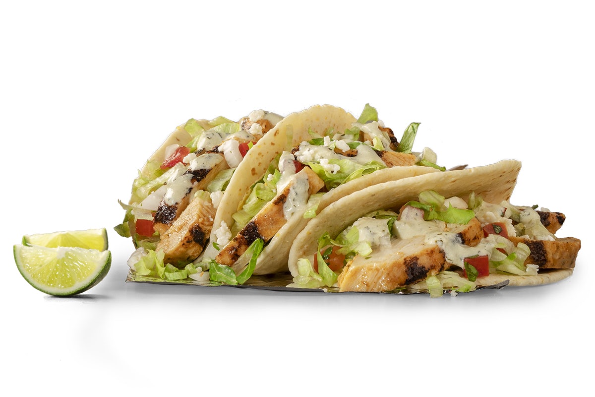 Order Street Tacos Trio food online from Taco John's store, Lawrence on bringmethat.com