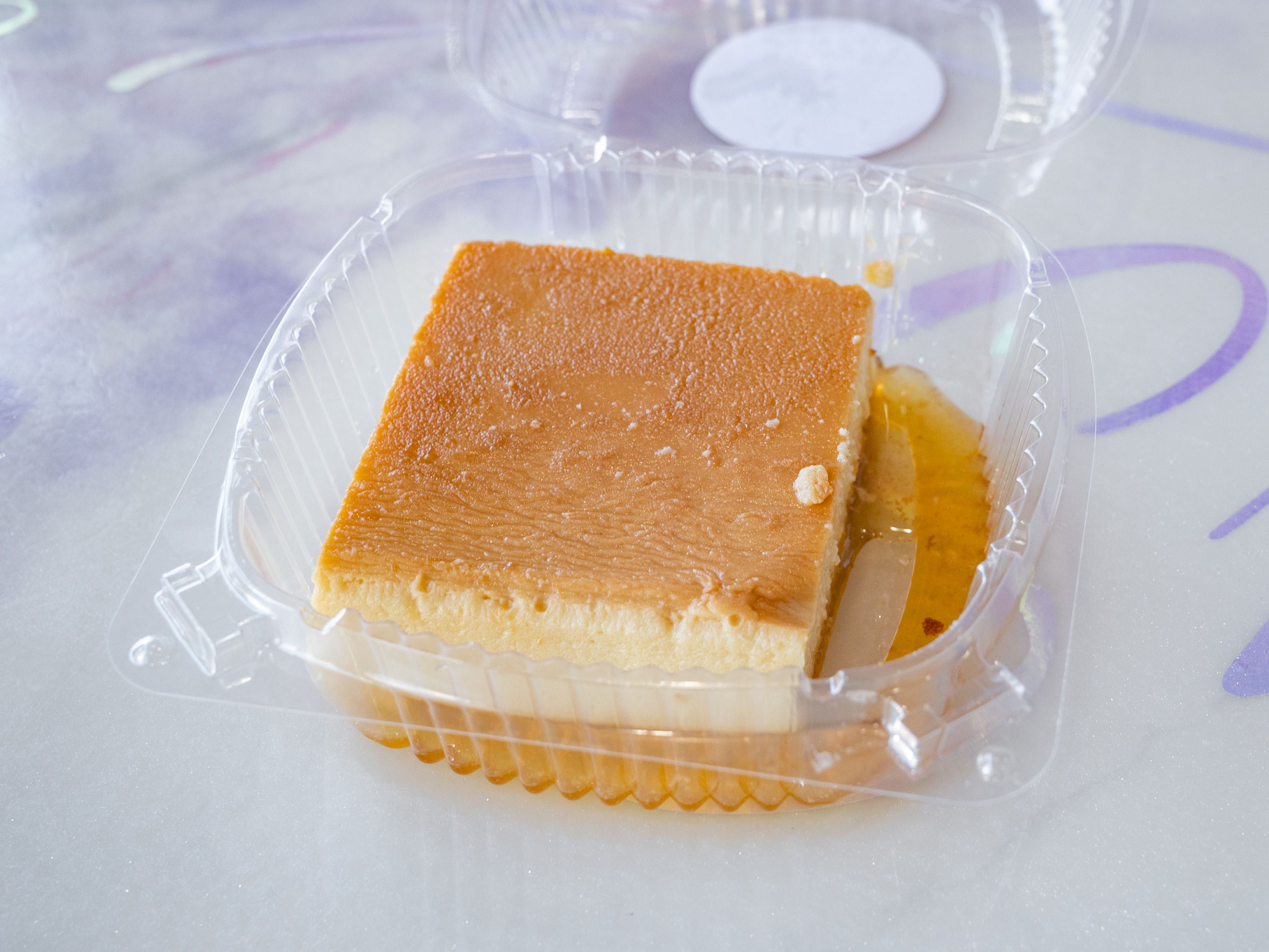 Order Flan Medium food online from Sweet Grace Heavenly Cakes store, Lawrence on bringmethat.com