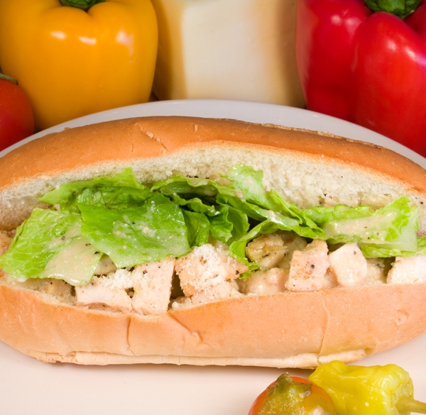 Order Chicken Breast Sub food online from Ameci Pizza & Pasta store, Los Angeles on bringmethat.com