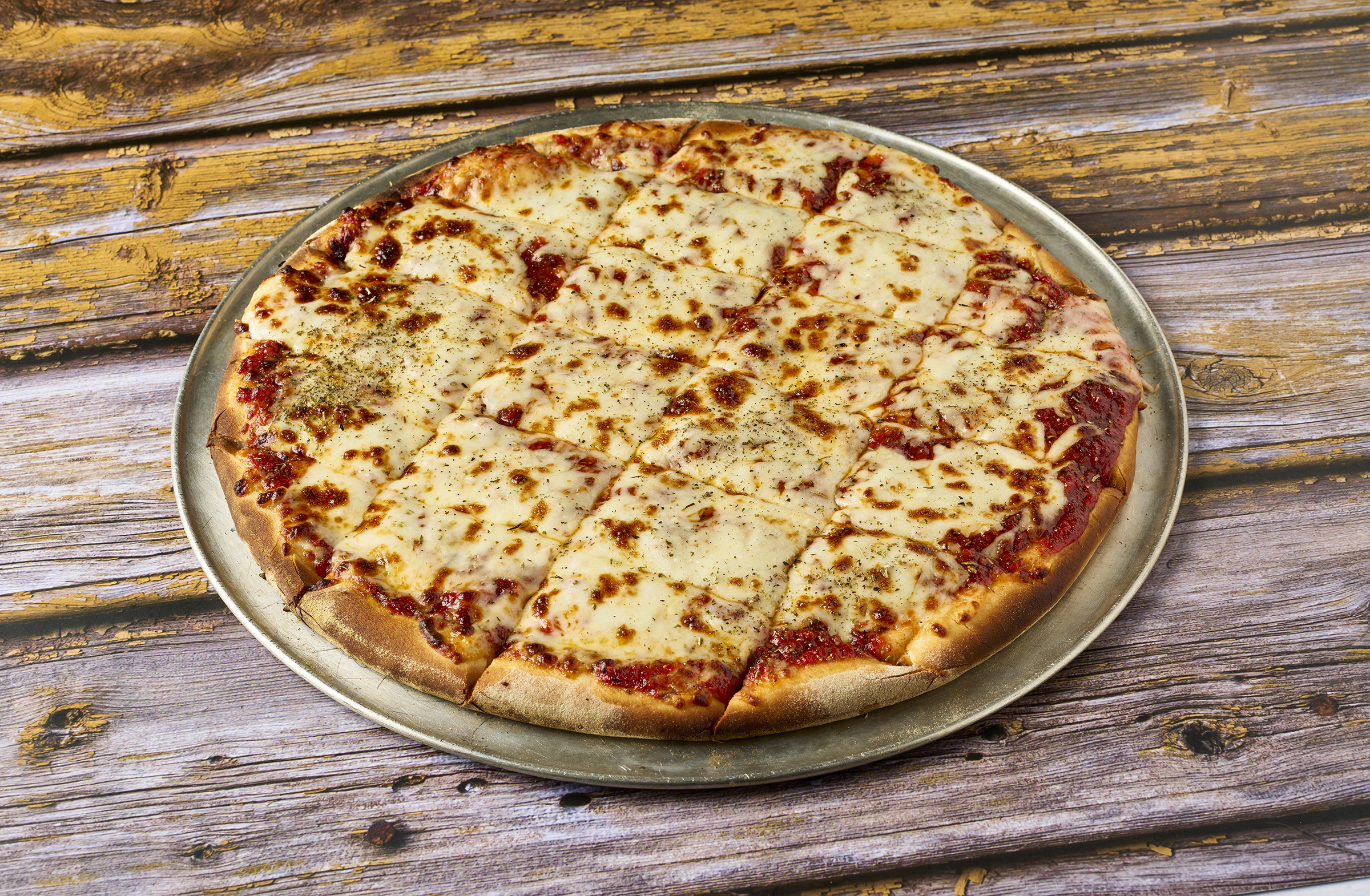 Order Cheese Pizza food online from The Axe Bar store, Champaign on bringmethat.com