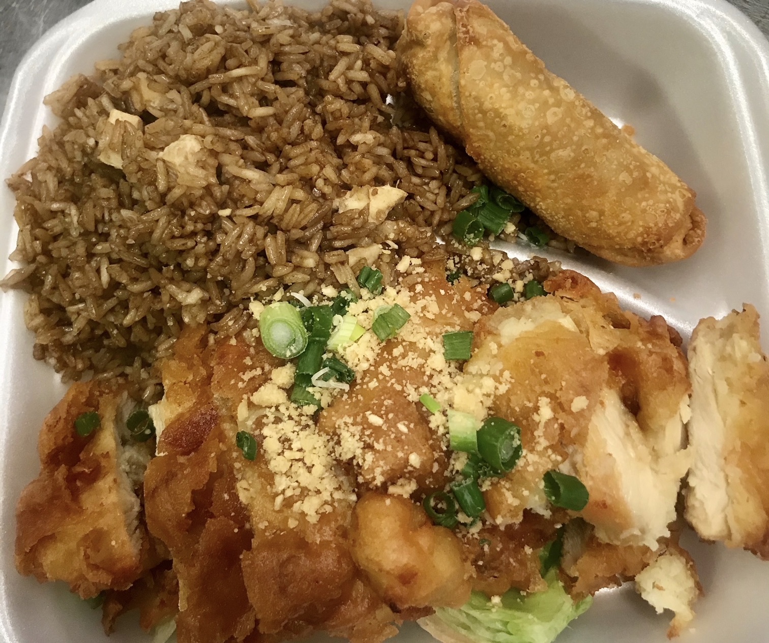 Order Almond Boneless Chicken Combination Dinner food online from Imperial Palace store, Clinton Township on bringmethat.com