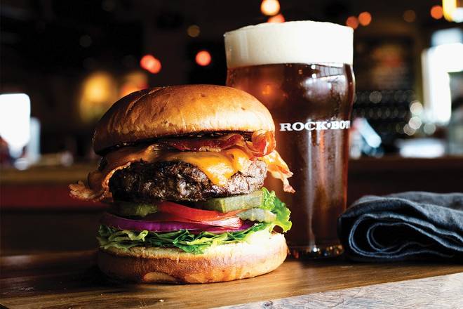 Order RB CLASSIC CHEESEBURGER food online from Rock Bottom Brewery store, Denver on bringmethat.com