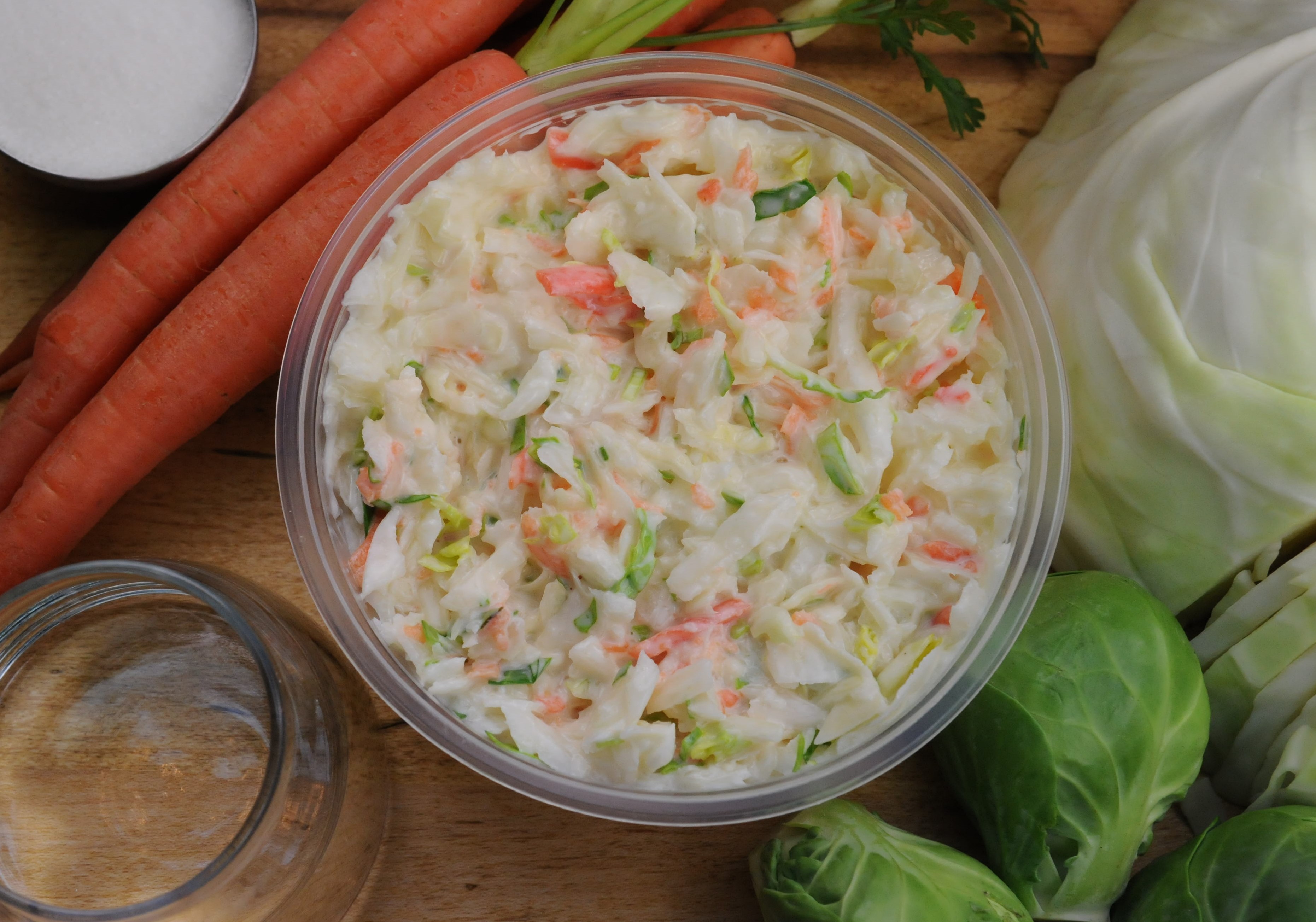 Order Coleslaw  food online from Cluck-U Chicken store, Odenton on bringmethat.com