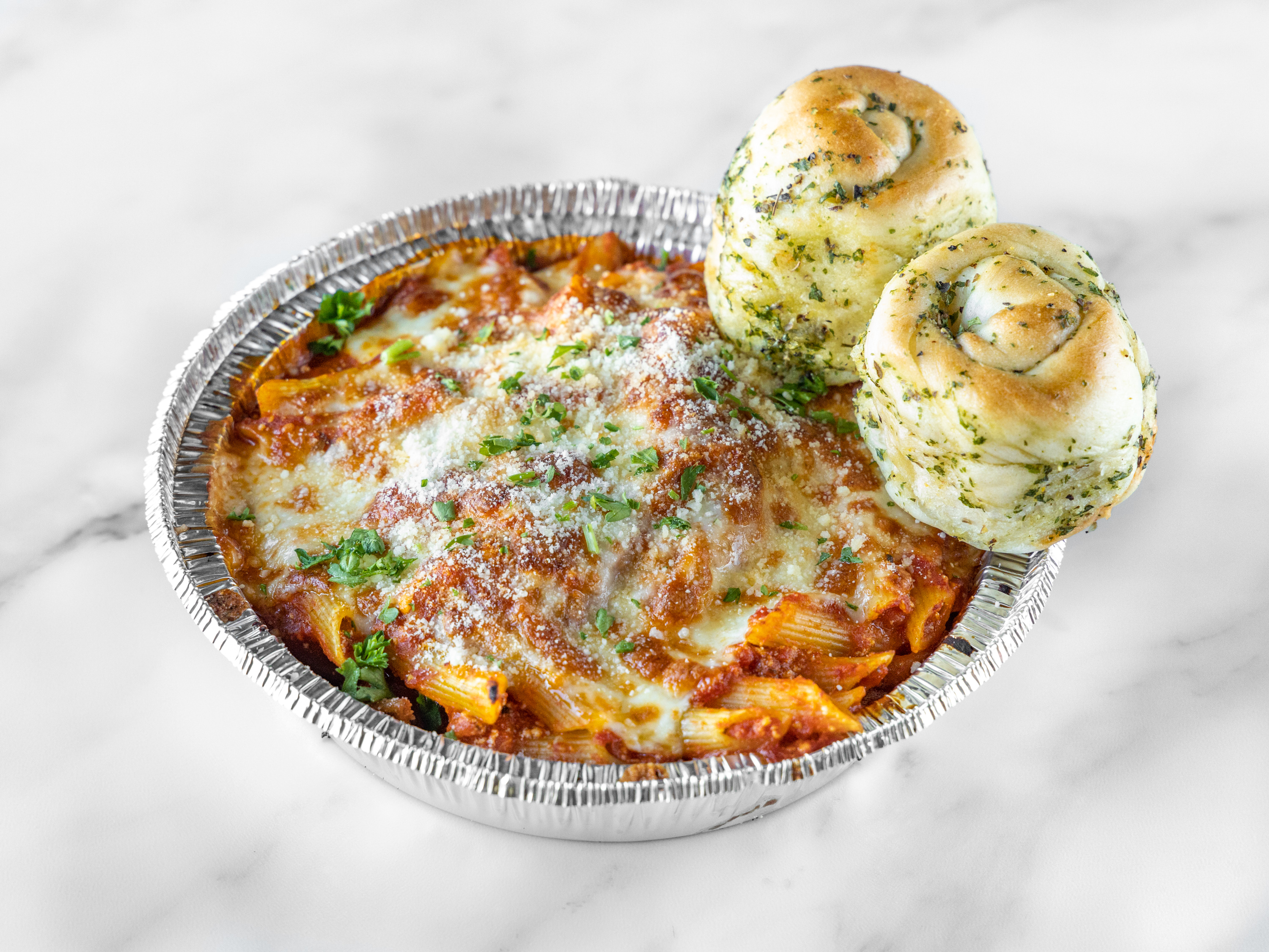 Order Baked Ziti food online from Alfredo Pizza store, Los Angeles on bringmethat.com