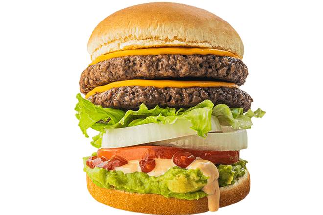 Order Double Impossible™ Burger food online from Elevation Burger store, Hyattsville on bringmethat.com