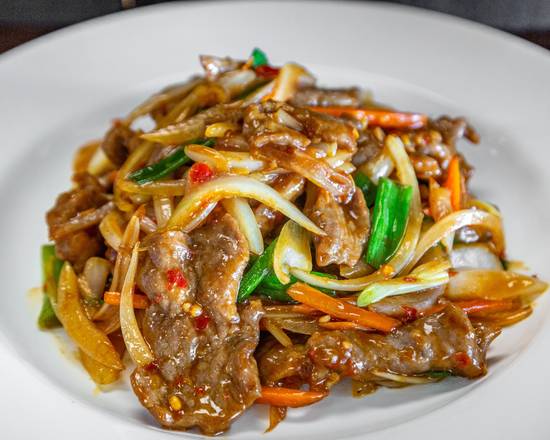 Order D13. Mongolian Beef food online from Hong Kong store, Nashville on bringmethat.com
