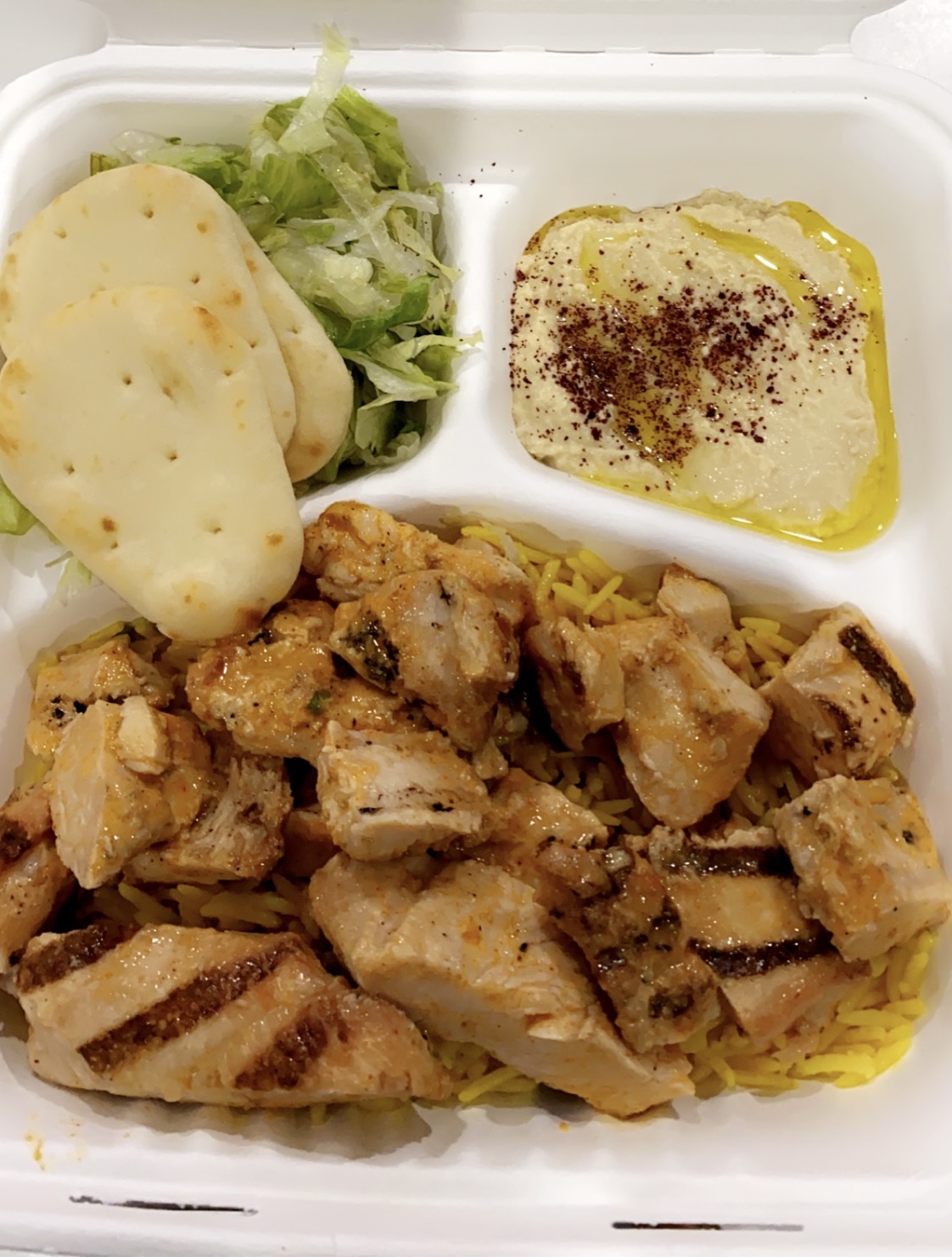 Order Peri Peri Grilled Chicken Platter food online from Juiceez Cafe store, Chicago on bringmethat.com