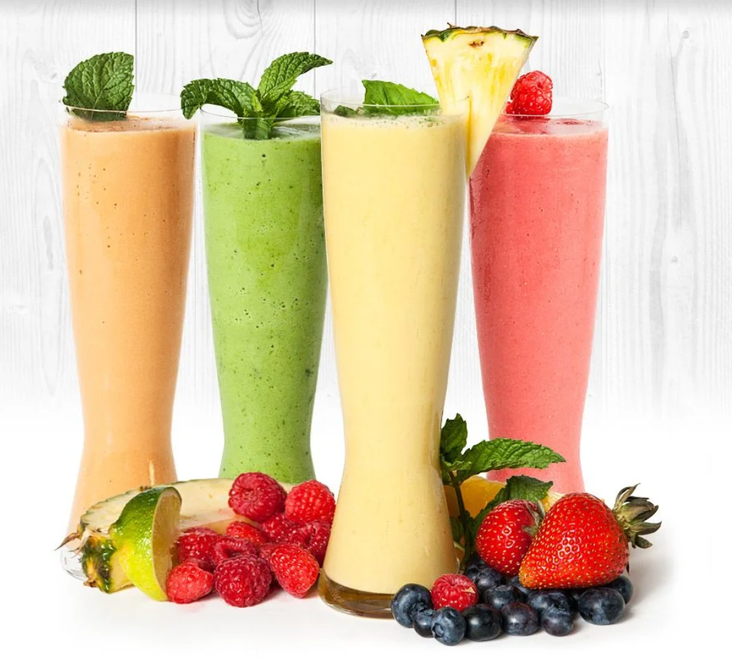 Order Strawberry Banana Smoothie    food online from Sweet Scape Desserts store, New York on bringmethat.com