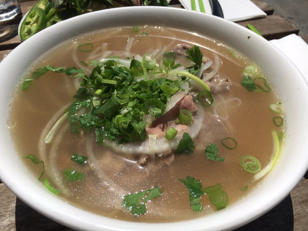 Order CLASSIC RARE STEAK PHO - PHỞ TÁI food online from Tay Ho Oakland store, Oakland on bringmethat.com