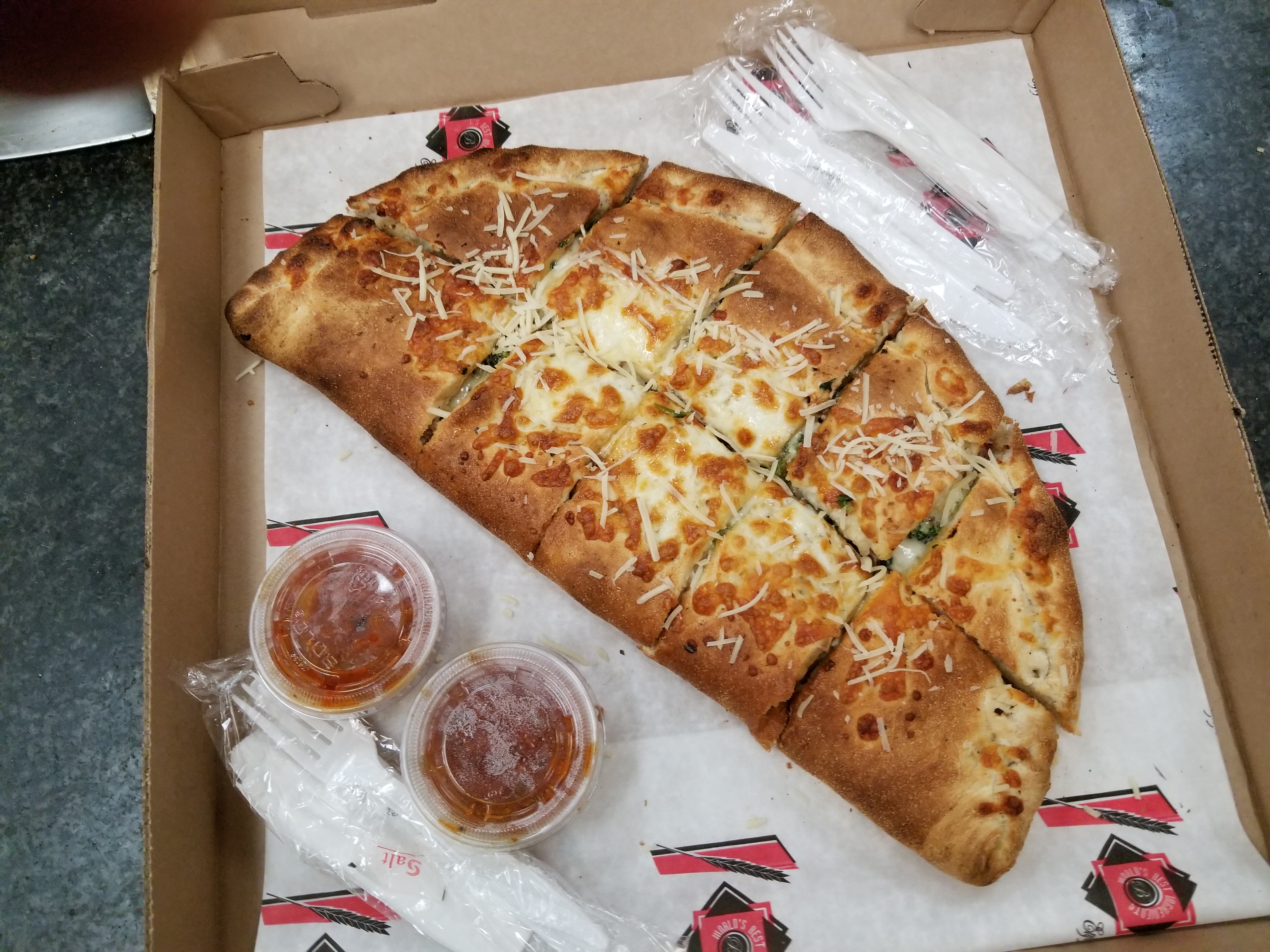 Order Calzone food online from Rome pizza (catering) store, Boston on bringmethat.com