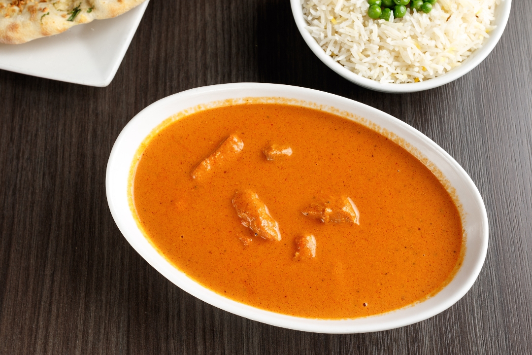 Order Chicken Masala (rice, salad) food online from Noon & Mirch store, Webster on bringmethat.com