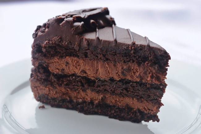 Order Chocolate Mousse Cake food online from Bambinelli's store, Atlanta on bringmethat.com