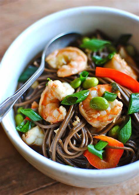 Order 68. Seafood Soba Soup food online from Taste of Asian store, Lodi on bringmethat.com