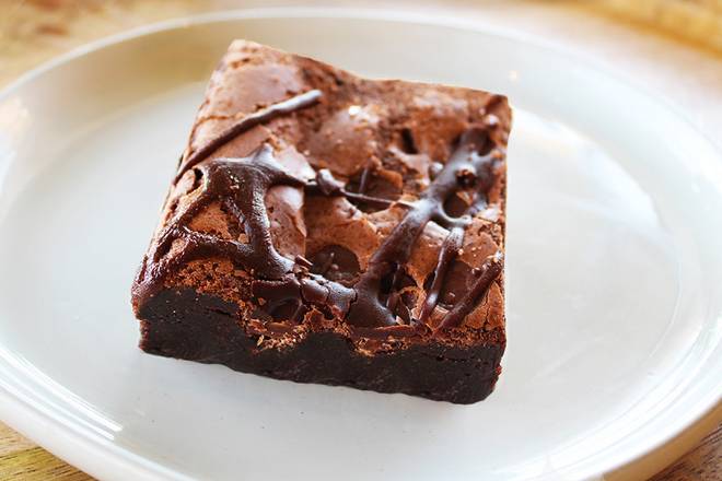 Order Double Chocolate Decadence Brownie food online from The Patio store, Bridgeview on bringmethat.com
