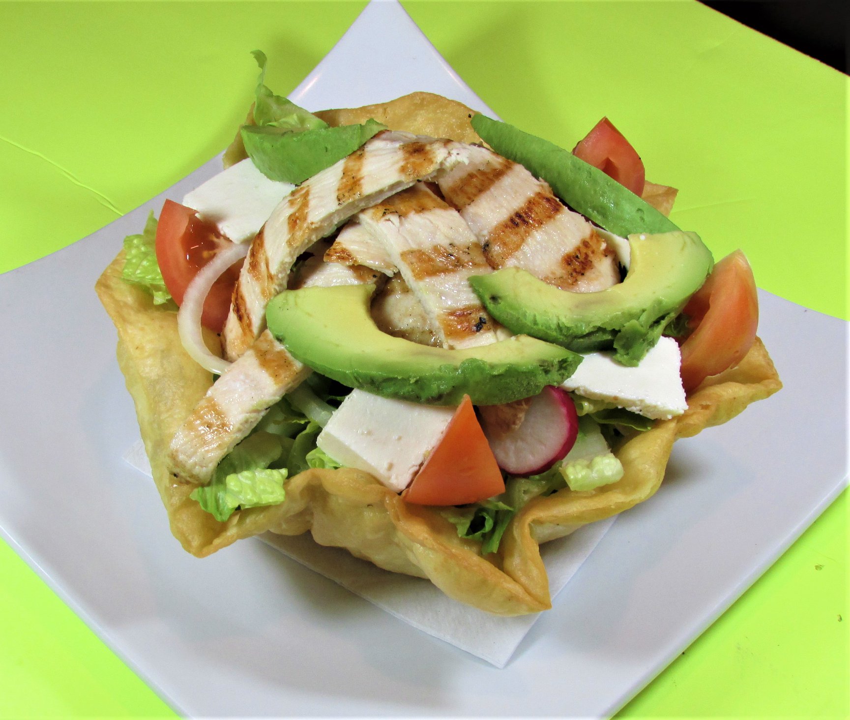 Order Taco Salad food online from Fonda Mexicana store, Bridgeport on bringmethat.com