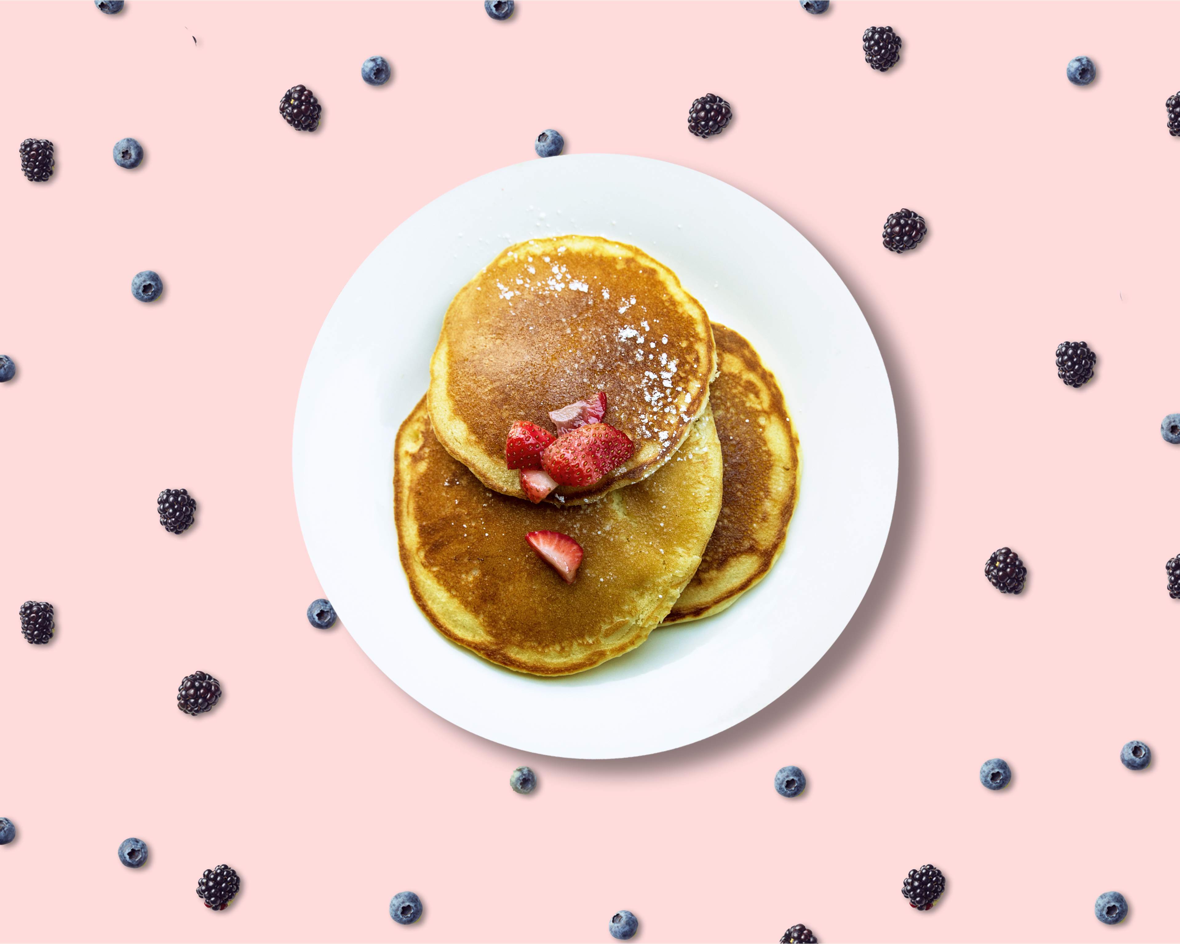 Order Classic Pancakes food online from Eggstablished Nyc store, New York on bringmethat.com