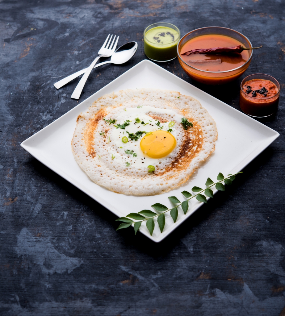 Order Egg Dosa food online from Cakes & Bakes store, Fremont on bringmethat.com