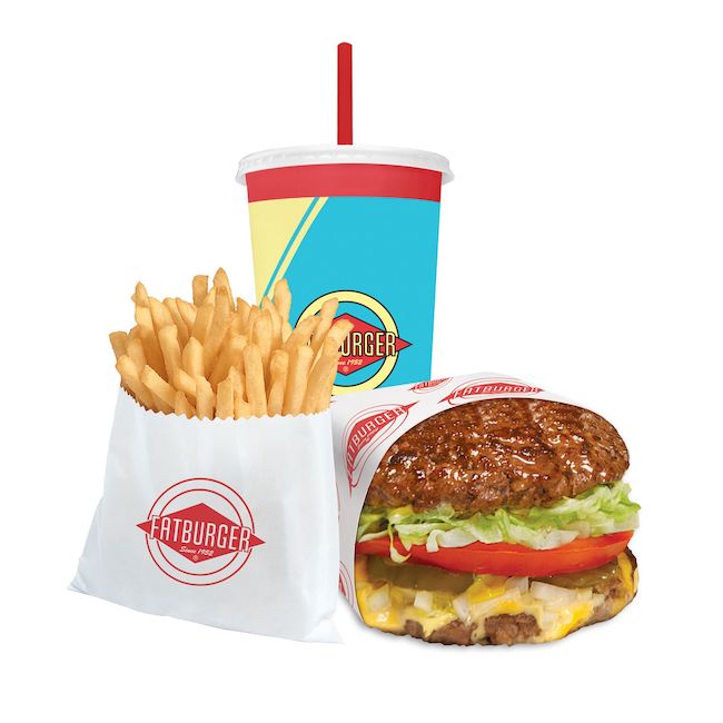 Order Skinnyburger Meal food online from Fatburger store, Las Vegas on bringmethat.com