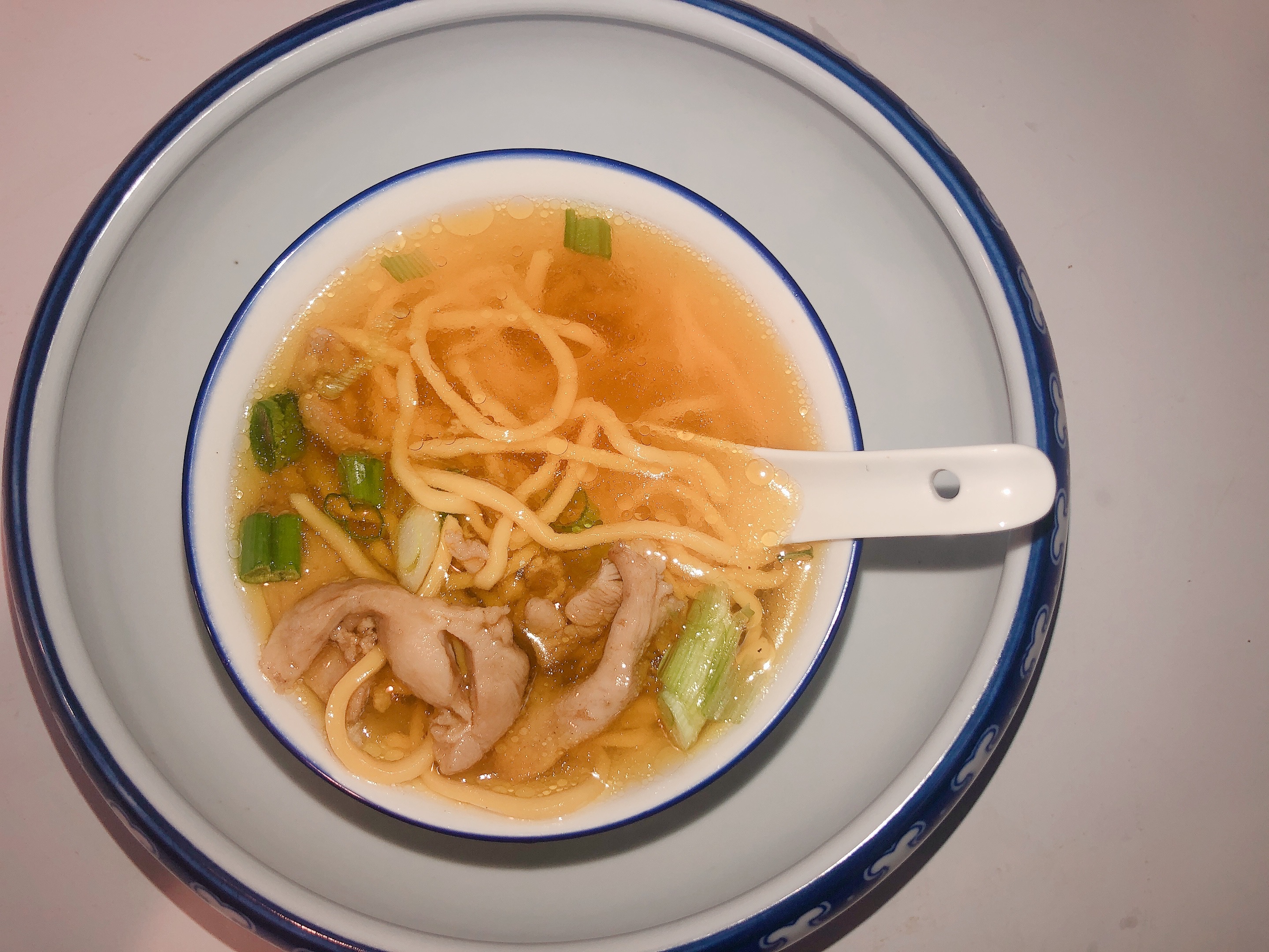 Order 5. Chicken with Noodle Soup 鸡面汤 food online from Hai Sun Chinese Restrnt store, Brooklyn on bringmethat.com