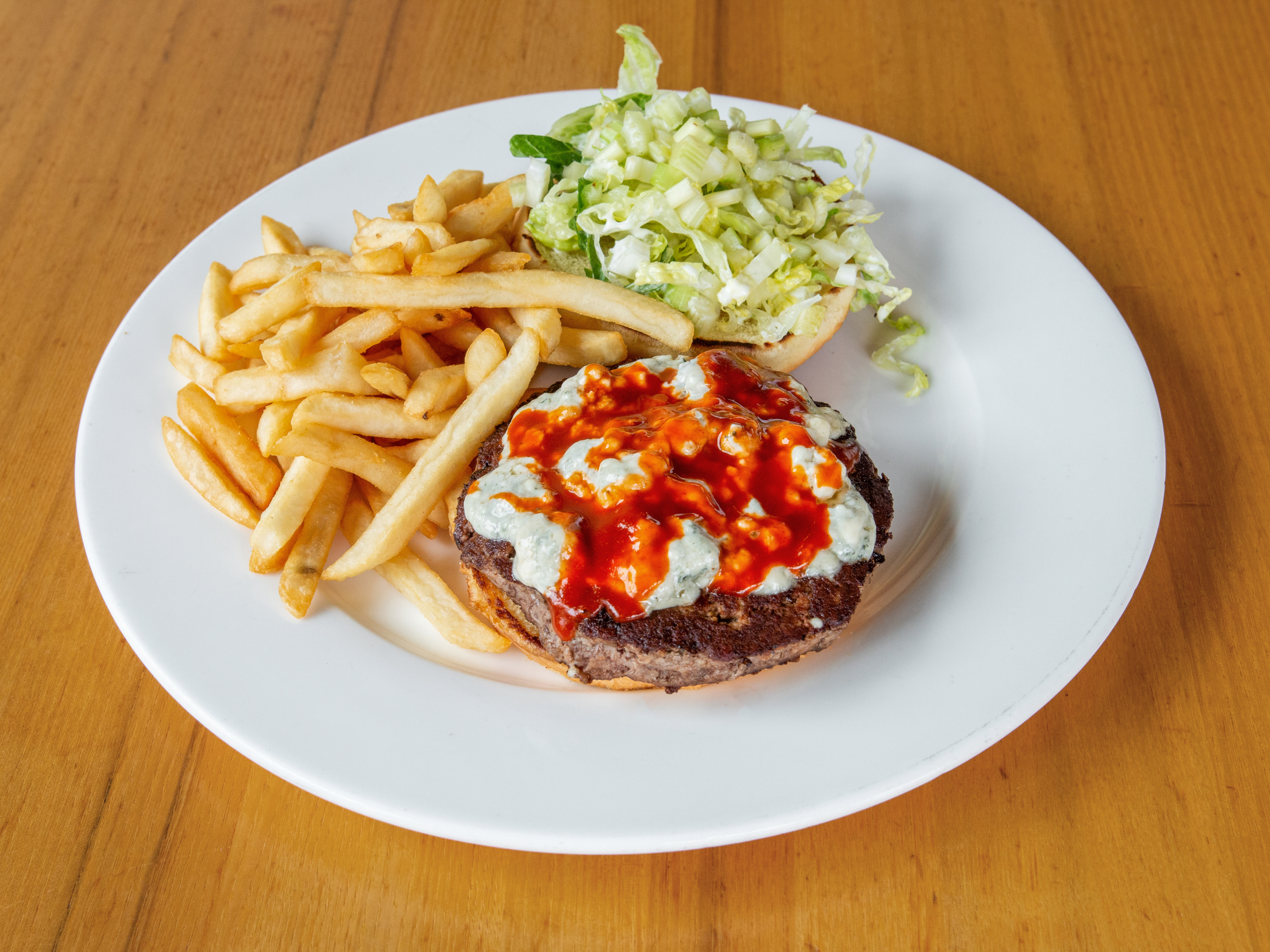 Order Buffalo Burger food online from Between The Buns store, Downers Grove on bringmethat.com