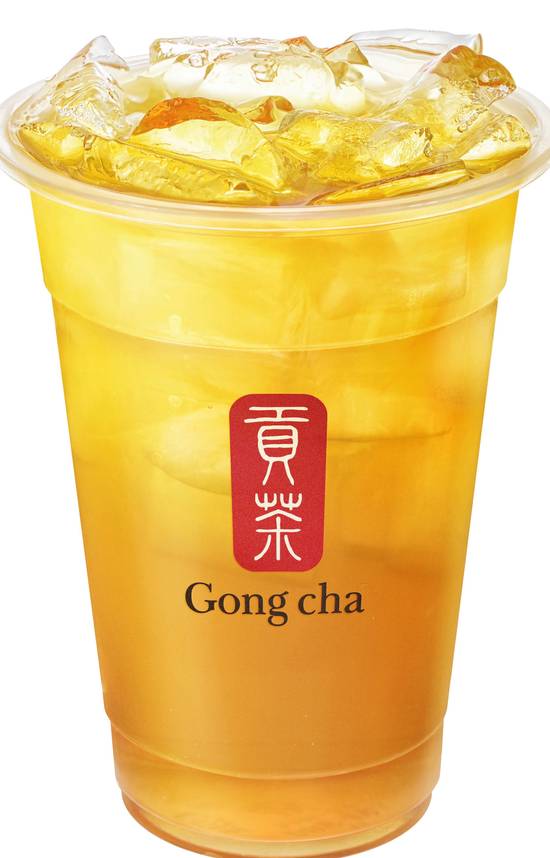 Order Honey Green Tea (蜂蜜綠茶) food online from Gong Cha & Fuji Teriyaki store, Silver Spring on bringmethat.com