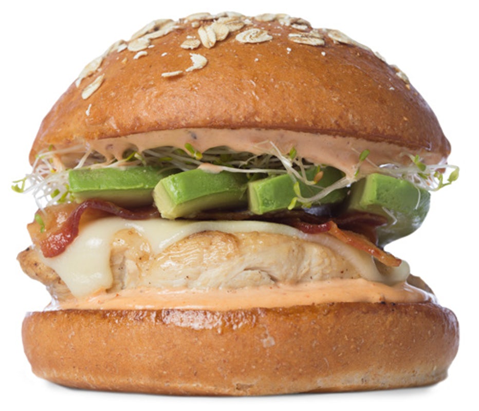 Order California Chicken Sandwich food online from Grub Burger Bar store, Atlanta on bringmethat.com