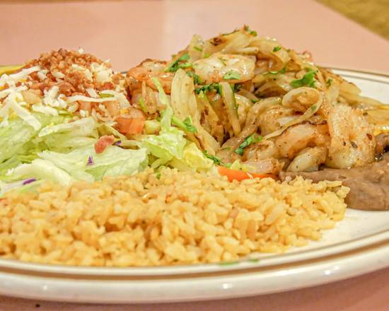 Order Shrimp al Mojo de Ajo food online from Los Panchitos store, San Angelo on bringmethat.com