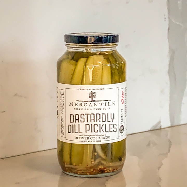 Order Mercantile Dill Pickles food online from Chook Charcoal Chicken store, Denver on bringmethat.com